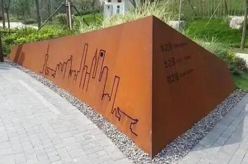 包河耐候钢挡土墙